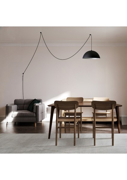 Lipeo Fişe Takılabilir Tekli Avize Sarkıt Salon Mutfak Ofis Oturma Odası Aydınlatma Sarkıt Lamba fiyatları