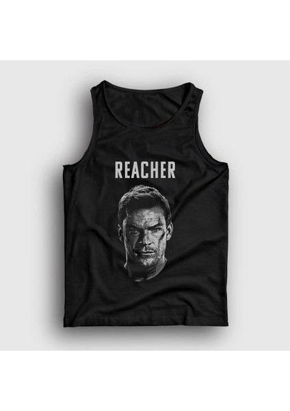 Unisex Siyah Fight Reacher Alan Ritchson Atlet