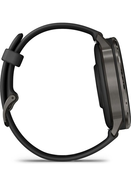 Venu 4 - 45 mm - Siyah Silikon Kayışlı indirimleri