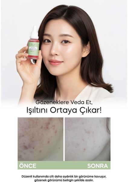 AHA & BHA Aydınlatıcı ve Canlandırıcı Cilt Bakım Serumu (AHA %8 + BHA %2) fiyatları