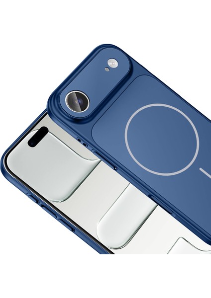 Apple iPhone 17 Air Uyumlu Kılıf Ince Magsafe Şarj Özellikli Tam Kamera Lens Tam Korumalı Sert Pc Lansman Kapak fiyatları