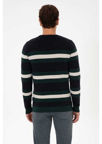 Erkek Lacivert Kazak /triko 50308263-VR033 indirimleri