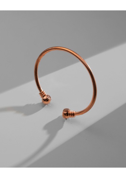 Top Uçlu Manyetik Bakır Bilezik