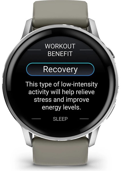 Venu 4 - 45 mm - Gümüş Gri Silikon Kayışlı fiyatları