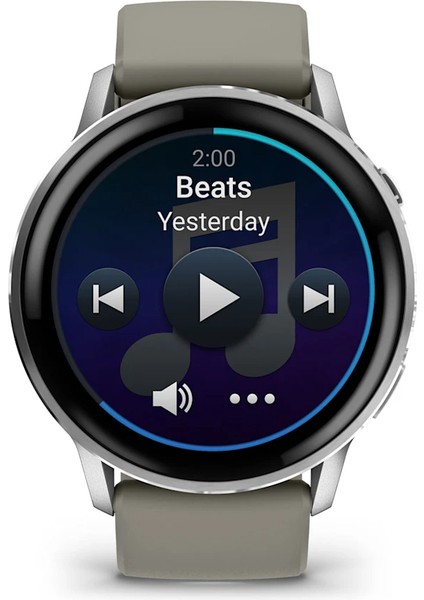 Venu 4 - 45 mm - Gümüş Gri Silikon Kayışlı indirimleri