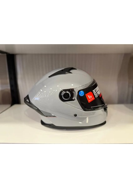 Kask mt Braker Sv Solid A12 Parlak Nardo Gri