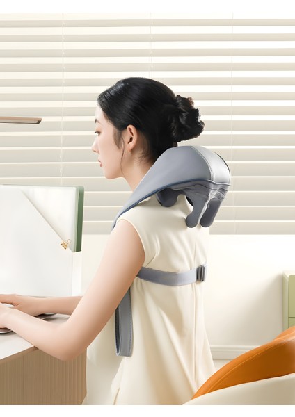 Auhma AMG31 Titreşimli Omuz ve Boyun Masaj Aleti | Isıtmalı 5D Masaj Başlığı | Sessiz Güçlü Motor | 2000mAh Şarjlı fiyatları