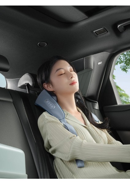 Auhma AMG31 Titreşimli Omuz ve Boyun Masaj Aleti | Isıtmalı 5D Masaj Başlığı | Sessiz Güçlü Motor | 2000mAh Şarjlı modelleri