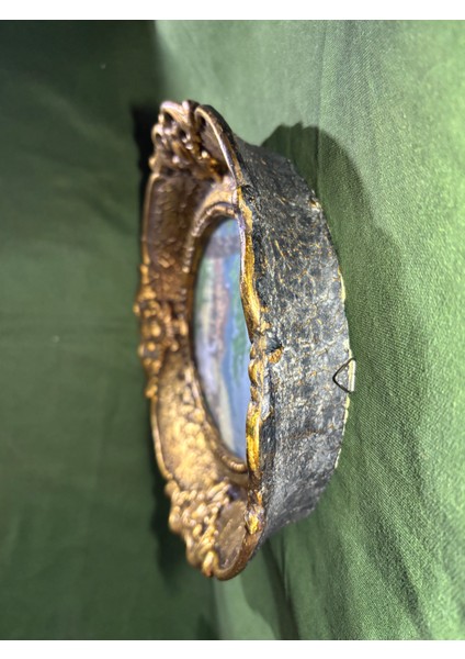 Ahşap Çerçevesinde Avrupa Goblen Pano 33 cm 27 cm Ölçülerinde fiyatları