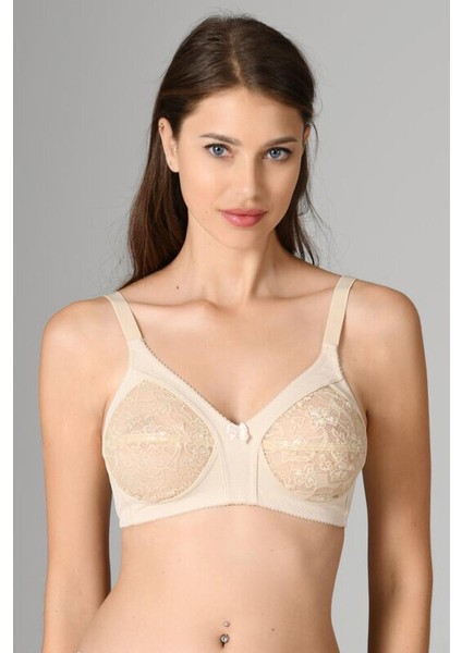 Battal Desteksiz Toparlayıcı Dantel Sütyen