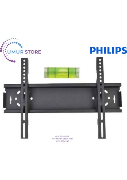 43PUS7009/62 43'' Ultra Hd 4K Smart 42”- 75” Inç LCD LED Ekran Tv Sabit Askı Aparatı