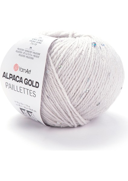 Alpaca Gold Pailettes
