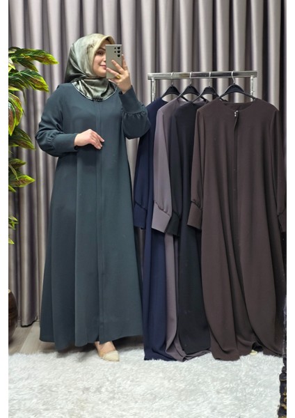 Kadın Tesettür Giyim Büyük Beden Hürrem Kol Ferace