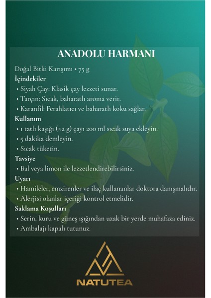 Anadolu Harmanı 75 gr fırsatları