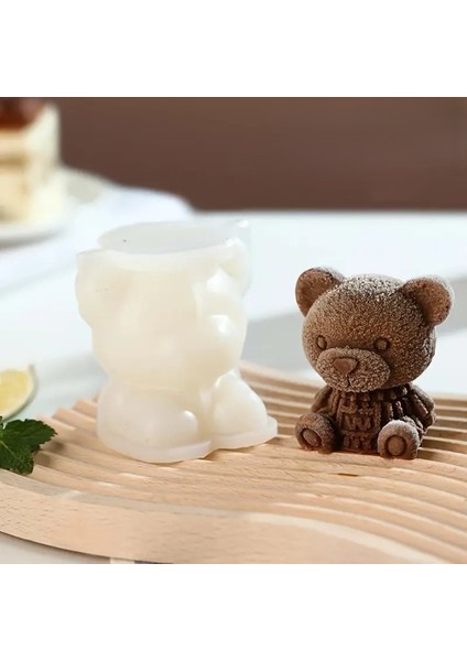 Buz Kalıbı Silikon Ayı Şekilli modelleri