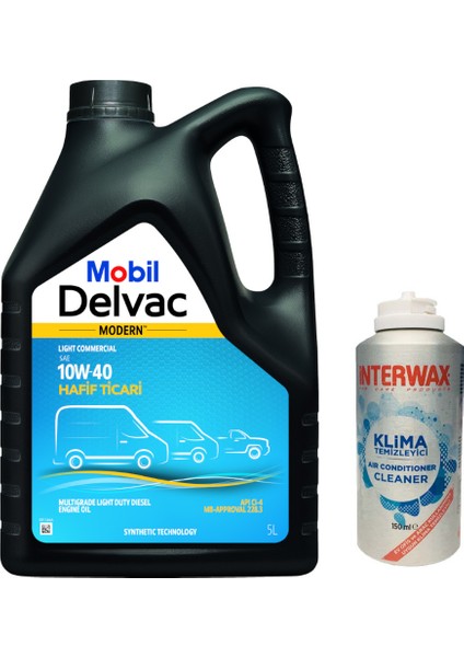 Delvac Modern Light Commercial 10W40 5 L ÜT:2025 fiyatları