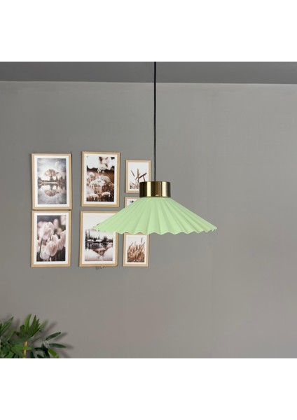 Avilla Mint Tekli Metal Avize Plafonyer Rozans Başlık Cafe Mutfak Modern Sarkıt Aydınlatma modelleri