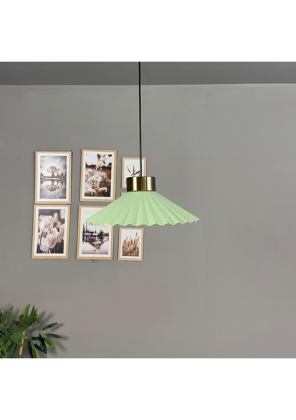 Avilla Mint Tekli Metal Avize Plafonyer Rozans Başlık Cafe Mutfak Modern Sarkıt Aydınlatma fırsatları