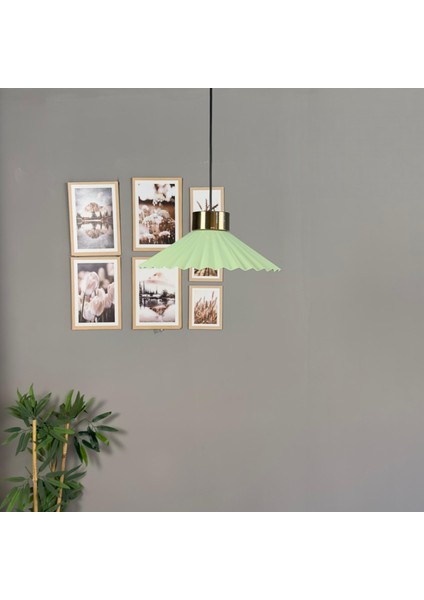 Avilla Mint Tekli Metal Avize Plafonyer Rozans Başlık Cafe Mutfak Modern Sarkıt Aydınlatma indirimleri