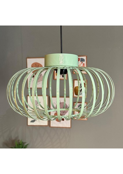 Este Mint Sarkıt Avize Geniş Ahşap Iç Mekan Aydınlatma Dekoratif Mutfak Hol Cafe Ofis modelleri