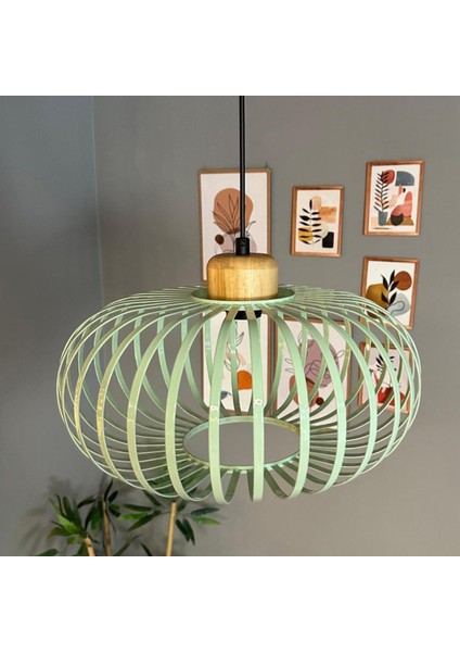 Este Mint Sarkıt Avize Geniş Ahşap Iç Mekan Aydınlatma Dekoratif Mutfak Hol Cafe Ofis fırsatları