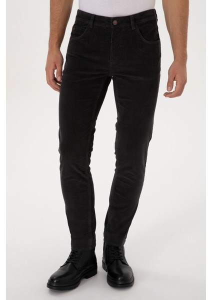 Erkek Gri Pantolon (Kanvas-Chino) 50310150-VR024 fiyatları