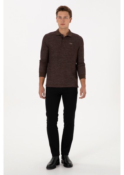 Erkek Siyah Pantolon (Kanvas-Chino) 50308762-VR046