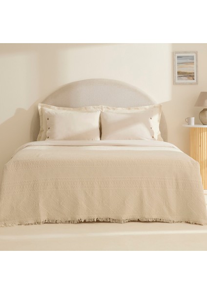 Noctıs %100 Pamuk Taş Çift Kişilik Duet Set