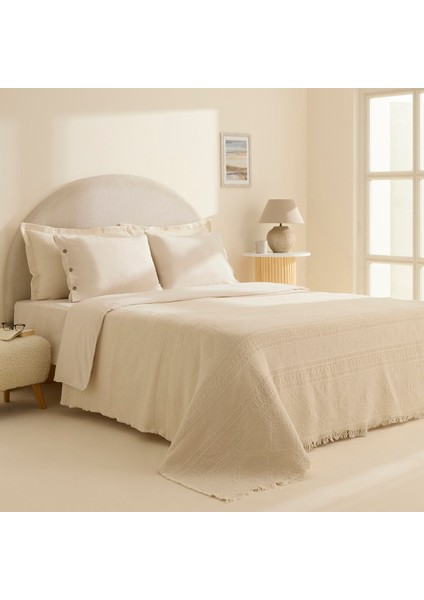 Noctıs %100 Pamuk Taş Çift Kişilik Duet Set