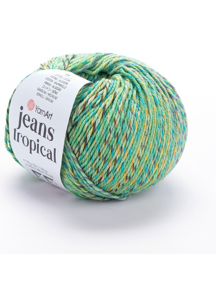 Jeans Tropical El Örgü Ipliği