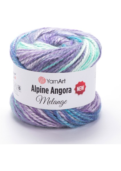 Alpıne Angora Melange New El Örgü Ipi