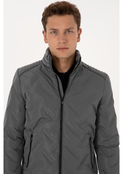 Erkek Gri Mont 50310209-VR024 fiyatları