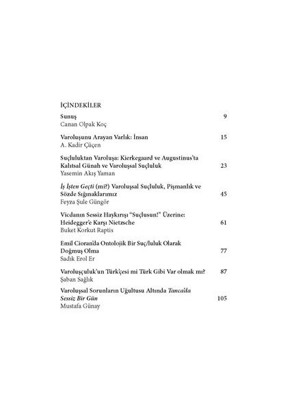 Günah Evinin Gölgeleri - Kurguda Varoluşsal Suçluluk fiyatları