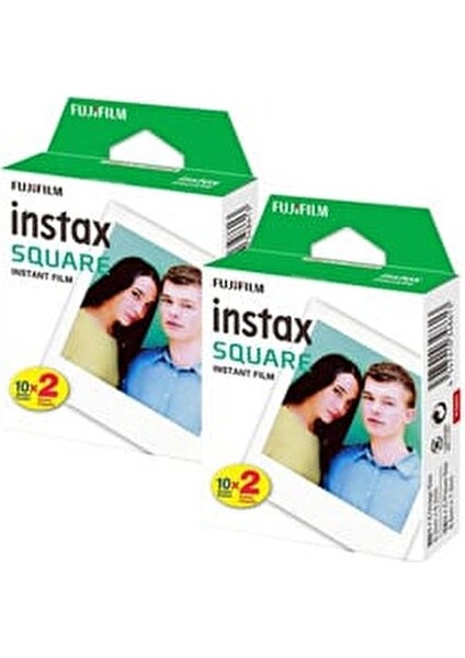 Instax Kare-Square Film 20'li Set 40 Poz Canlı Renklerle 2 Adet Kartuş modelleri
