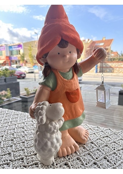 Bahçe Heykel Seti, Erkek ve Kız Çocuk Bahçe Konsepti, Bahçe Dekorasyon modelleri
