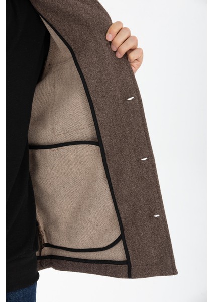 Oversize/regular Fit Düğmeli %100 Pamuk Ceket - Kışlık Basic Model modelleri