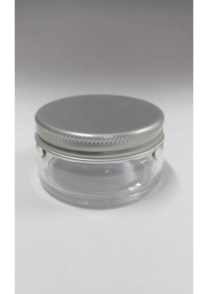 50CC Şeffaf Cam Krem Kutusu,boş Kutu,kozmetik KUTU,100 Adet