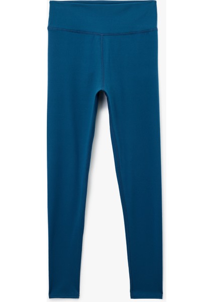 Slim Fit Yüksek Bel Spor Tayt