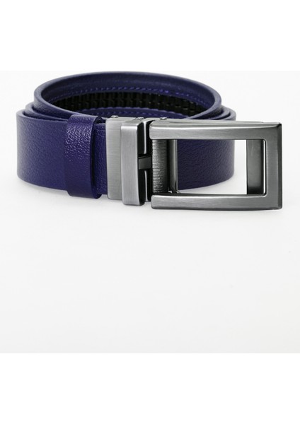 Lacivert Otomatik Tokalı Deliksiz %100 Hakiki Manda Derisi Klasik Erkek Kemeri fırsatları