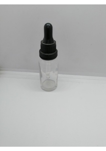 50CC Şeffaf Cam Damlalıklı Şişe, Medikal Şişe, 100 Adet