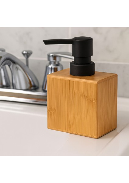 Ahşap Sıvı Sabunluk