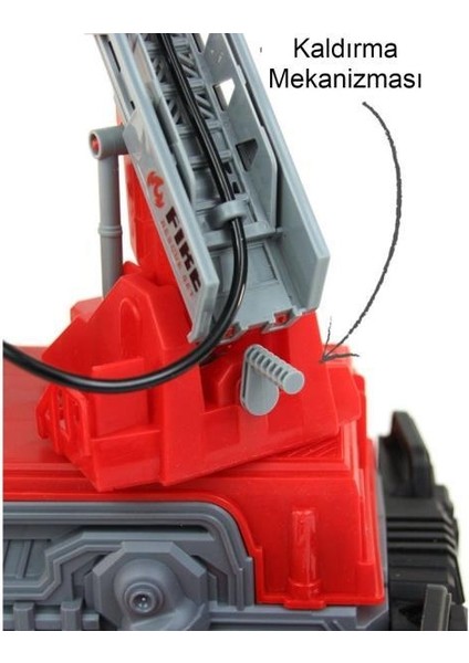 Ctoys Işıklı ve Sesli Itafaye Aracı JS109S