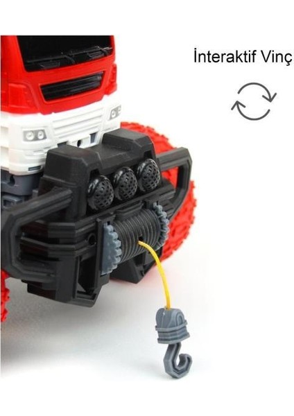 Ctoys Işıklı ve Sesli Itafaye Aracı JS109S