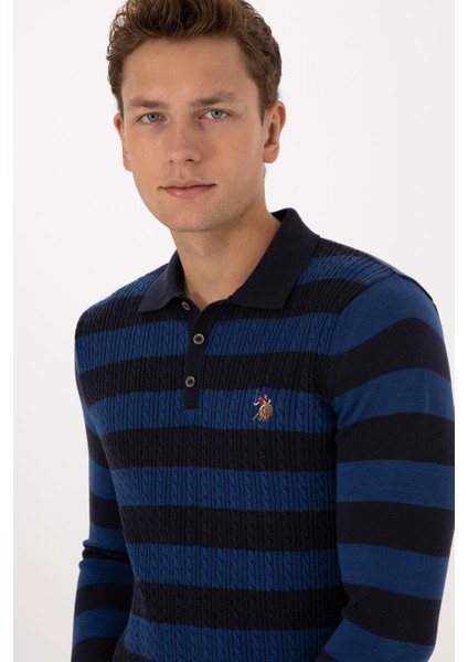 Erkek Lacivert Kazak /triko 50308354-VR033 fiyatları