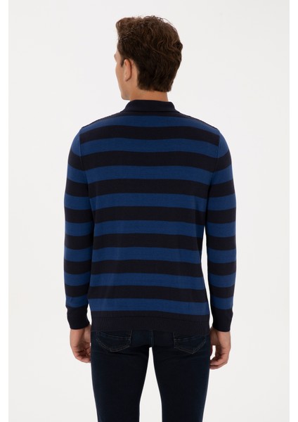 Erkek Lacivert Kazak /triko 50308354-VR033 indirimleri