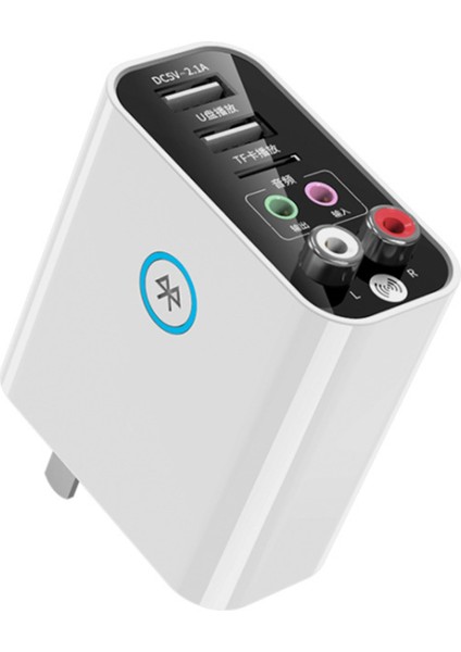 Araba Için Bluetooth Fm Verici 5 0 Kablosuz Fm Radyo Adaptörü Mp3 Müzik Müzik Alıcı Bluetooth Araç Adaptörü Ab Fişi (Yurt Dışından)