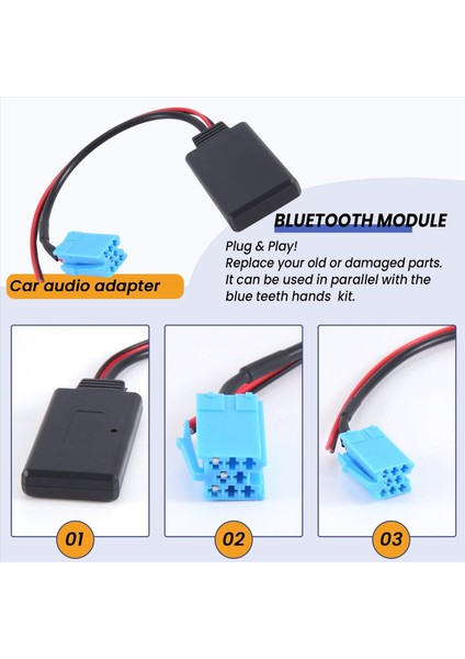 Aux Blue-Tooth Müzik Adaptör Arayüzü Kablosuz Radyo Stereo Aux Kablosu Alfa Için Romeo 147 156 159 Brera Mıto Gt Gıulıetta (Yurt Dışından) indirimleri