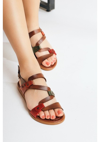 Hakiki Deri Ginta Taba Sandalet fiyatları