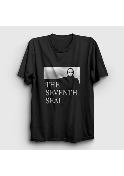 Unisex Siyah Ingmar Bergman The Seventh Seal T-Shirt