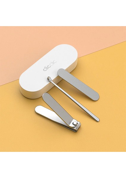 Clicclic 3 Parçalı Tırnak Makası Seti QWZJD001